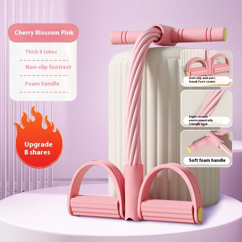 Four-tube Six-tube Pedal Chest Expander Open Shoulder Beauty Back