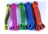 Two-Color Resistance Band Movement Latex Tension Band Strength Training Elasticity