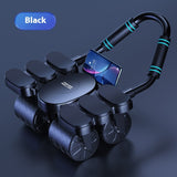 Four-wheel Abdominal Wheel Automatic Rebound Abdominal Muscle Training Firm Abs Thin Belly AB Roller Sports Fitness Equipment