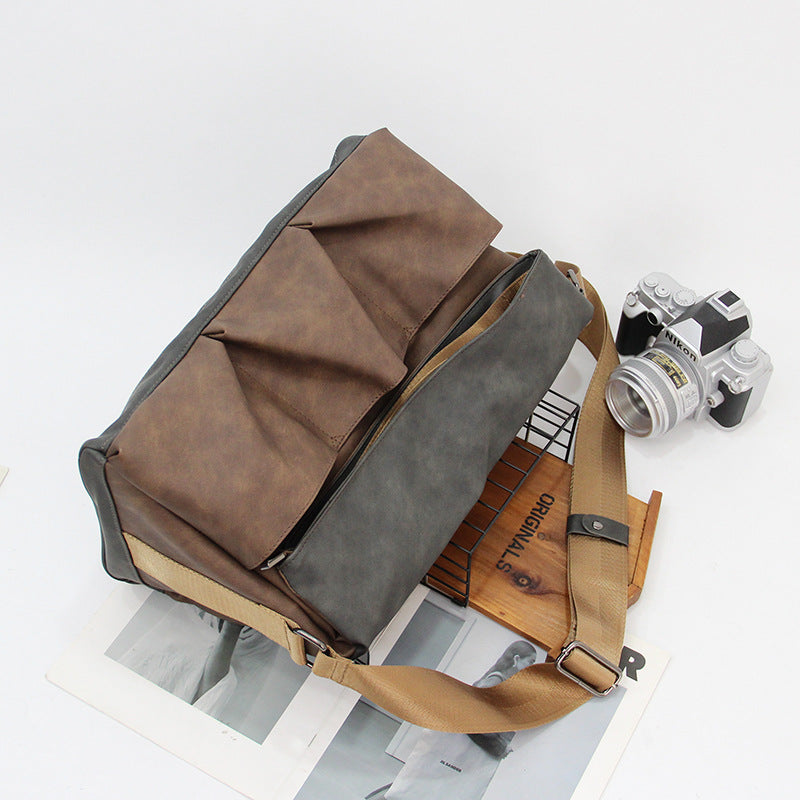 Men's Shoulder Messenger Bag Outdoor Gym Bag For Traveling