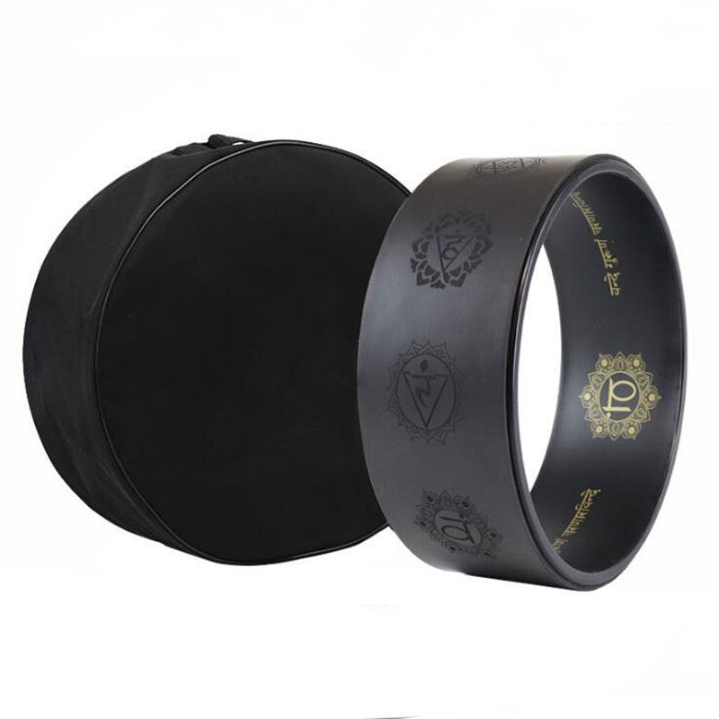 Cork rubber Yoga wheel