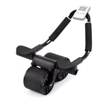 Four-wheel Abdominal Wheel Automatic Rebound Abdominal Muscle Training Firm Abs Thin Belly AB Roller Sports Fitness Equipment