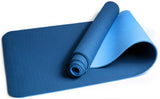 Lengthened Non-Slip Two-Color Yoga Mat Fitness Mat