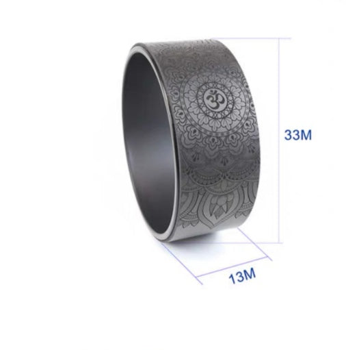 Cork rubber Yoga wheel