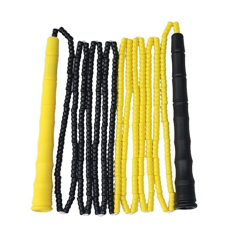 Bamboo Rope Soft Bead Adjustable Skipping Rope