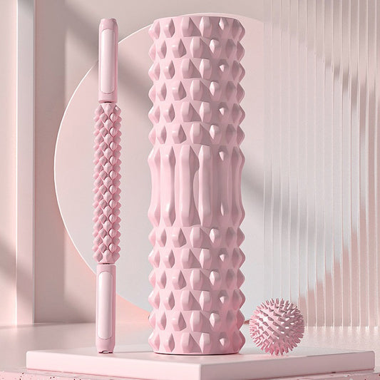 Crescent Hollow PP Foam Roller Muscle-relaxing Tool