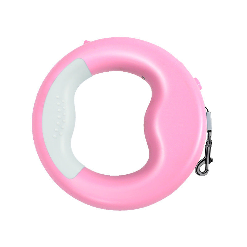 Pet automatic rope LED telescopic traction rope