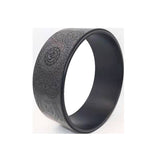 Yoga Pilates Circle TPE Fitness Roller Wheel Yoga Prop Wheel Back Training Tool Home Workout Wheel Waist Shape Pilates Ring