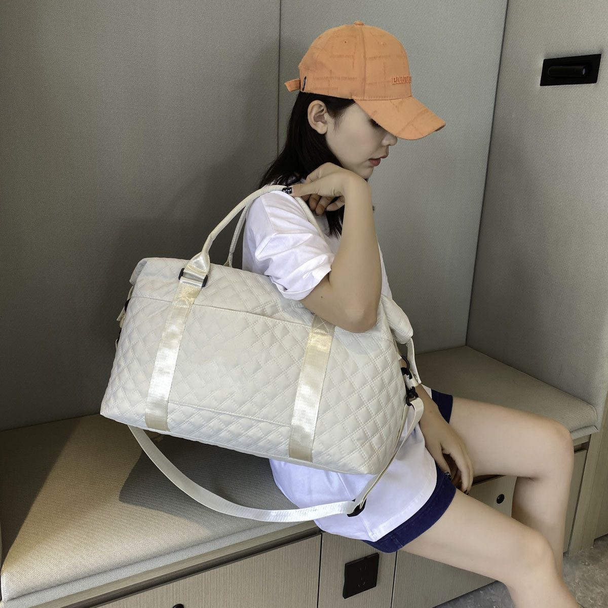 Fashion Large Capacity Dry Wet Separation Gym Bag