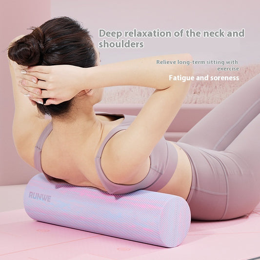 Solid Foam Roller Smooth Surface Fitness Equipment