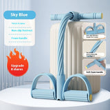 Four-tube Six-tube Pedal Chest Expander Open Shoulder Beauty Back