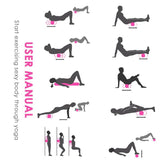 Yoga Block Fitness Equipment Eva Foam Roller Massage