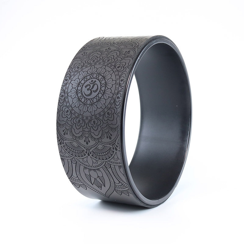 Rubber Yoga Wheel Pu Wheel Thickened And Compressive