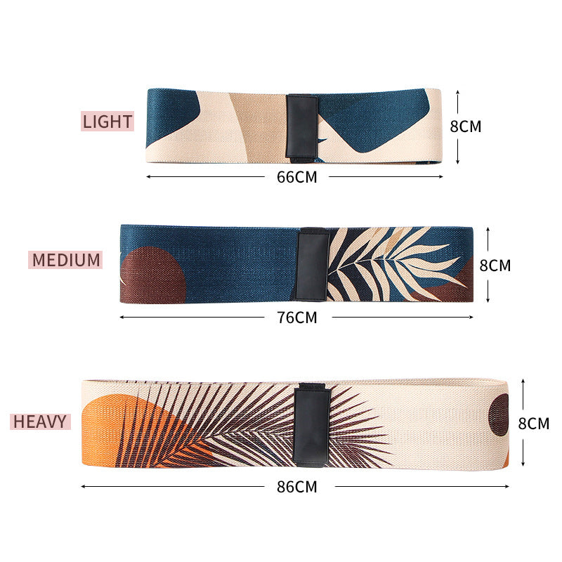 Yoga Elastic Band Resistance Band Tension Band Fitness Men's Buttock Ring Elastic Circle Female Elastic Rope Squat Buttock Belt