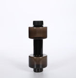 Creative Dumbbell Fitness Water Bottle Filled Cup