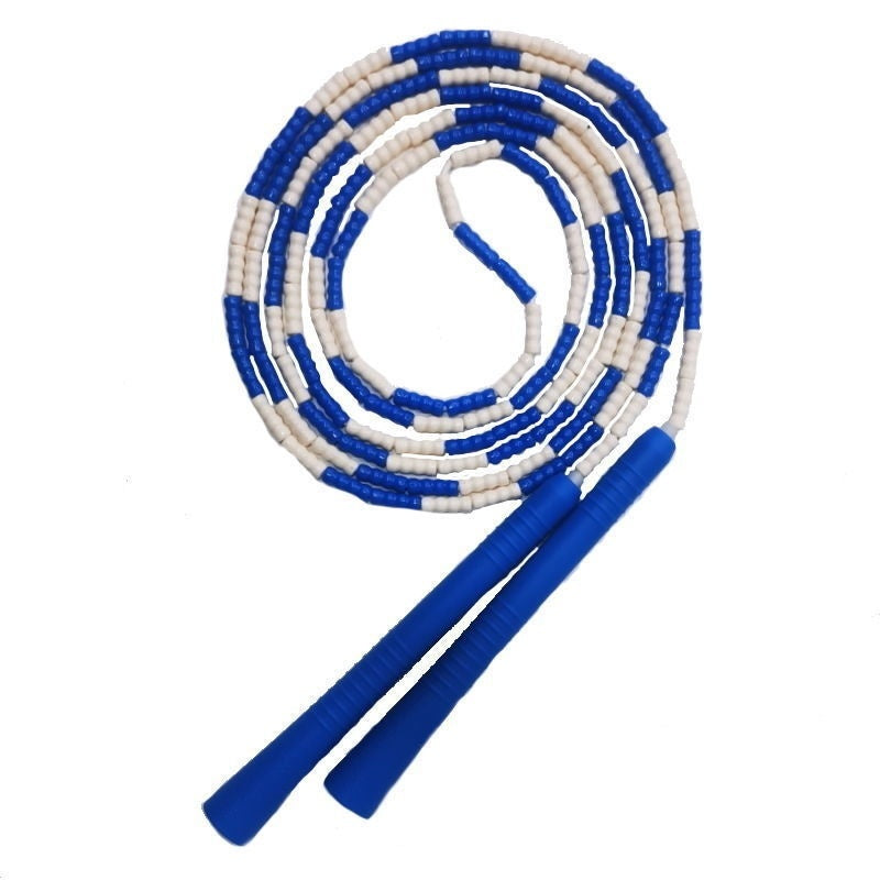 Bamboo Rope Soft Bead Adjustable Skipping Rope