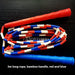 Bamboo Handle Blue And Red