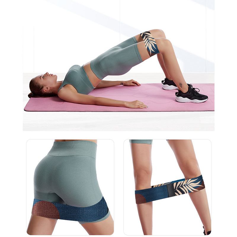 Yoga Elastic Band Resistance Band Tension Band Fitness Men's Buttock Ring Elastic Circle Female Elastic Rope Squat Buttock Belt