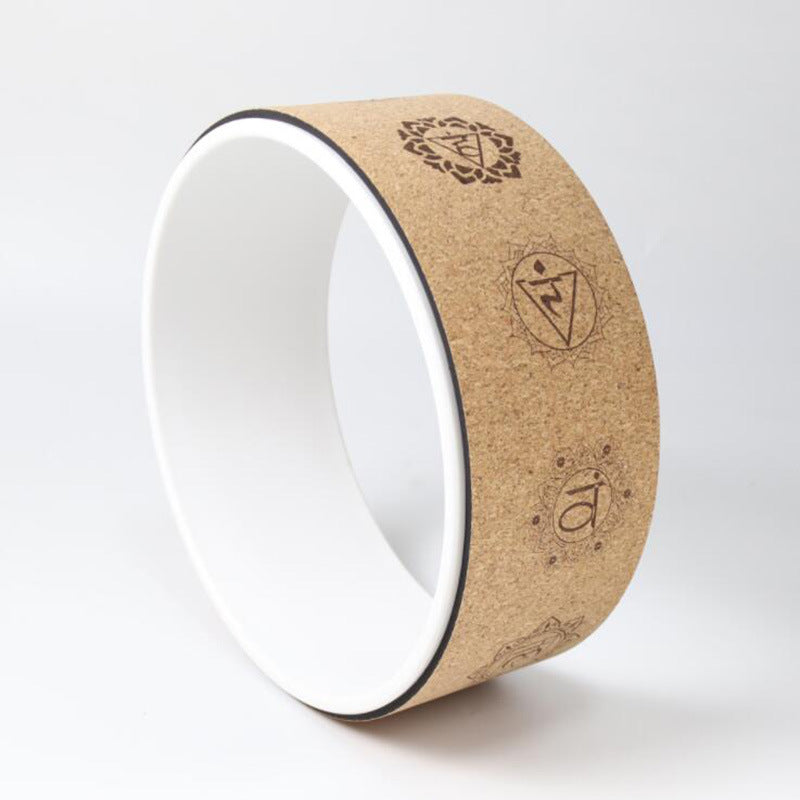 Home Fashion Simple Cork Yoga Wheel